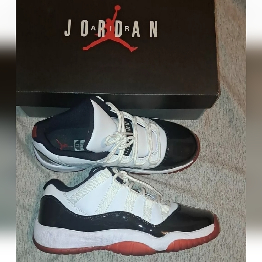 Jordan 11 Low Concord Red 2020  Sneakers GS 6y
